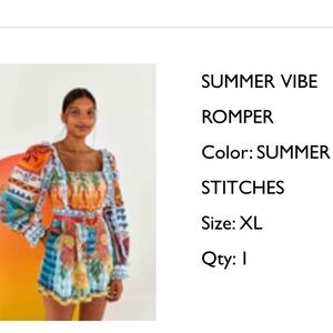 FARM Rio Multicolor Patterned Jumpsuit